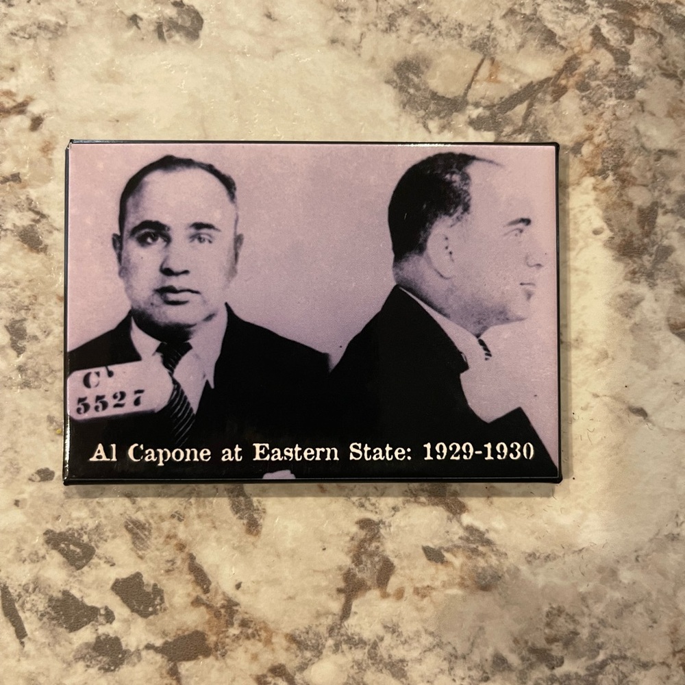 AL CAPONE MUGSHOT *2X3 FRIDGE MAGNET* CHICAGO SCARFACE GANGSTER CRIME BOSS IL
